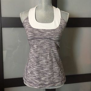 lululemon scoop neck athleisure top sz10